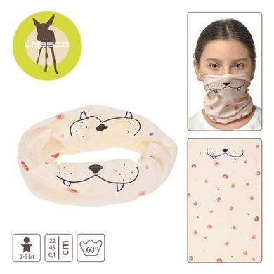Lassig, Flexi Loop Leopard, wielofunkcyjna chusta, rose