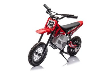 Lean Cars, A9901, motor crossowy, pojazd na akumulator, czerwony