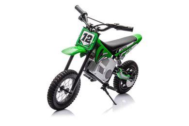 Lean Cars, A9901, motor crossowy, pojazd na akumulator, zielony