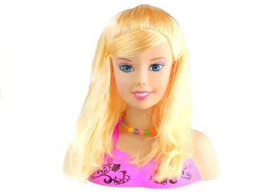 Lean Toys, głowa do stylizacji włosów i makijażu, zestaw z akcesoriami