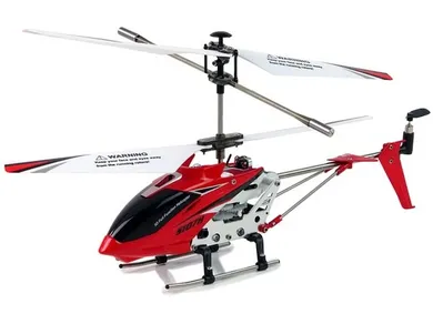 Lean Toys, helikopter, pojazd zdalnie sterowany, 2,4GHz, czerwony
