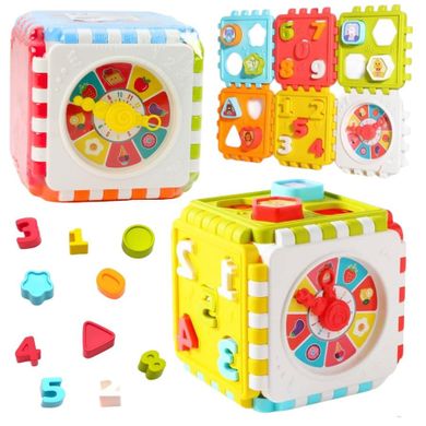 Lean Toys, kostka edukacyjna, sorter
