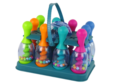Lean Toys, kręgle ze świecącą kulą
