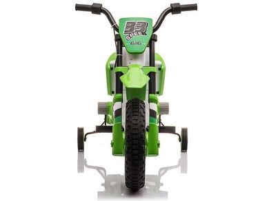 Lean Toys, Motor, pojazd na akumulator, zielony