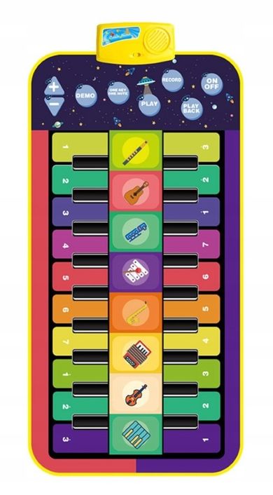 Lean Toys, muzyczna mata edukacyjna, pianinko
