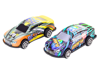 Lean Toys, resoraki, zestaw pojazdów, 16 szt.