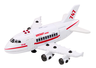 Lean Toys, Samolot pasażerski, model do składania
