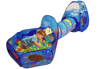 Lean Toys, suchy basen, 100 szt. kulek
