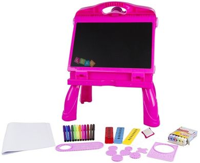 Lean Toys, tablica sztaluga projektor na kredę pisak 49 cm