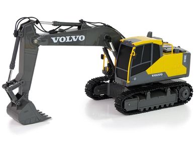 Lean Toys, Volvo, koparka, pojazd zdalnie sterowany, 1:20
