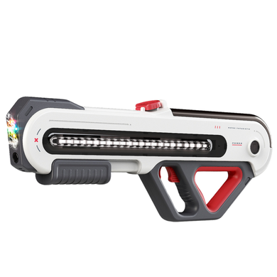 Lean Toys, W12, pistolet na wodę LED, biały, 60 cm