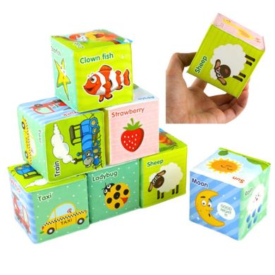 Lean Toys, zwierzęta, klocki edukacyjne, 8 elementów