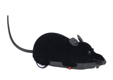 Leantoys, mysz zdalnie sterowana, czarna