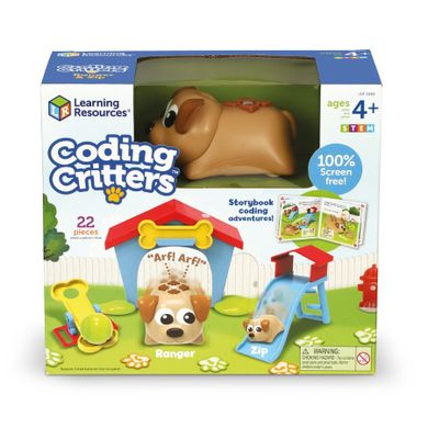 Learning Resources, Coding Critters, pieski Ranger i Zip, robot do nauki programowania dla dzieci