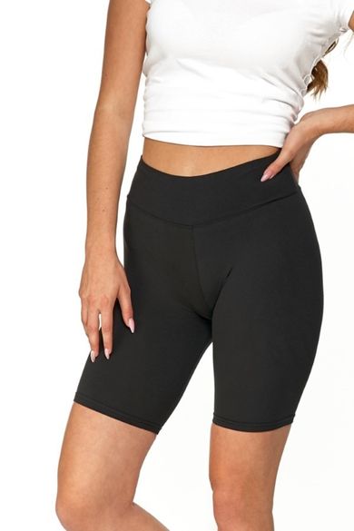 Legginsy damskie, kolarki, czarne, Moraj