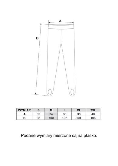 Legginsy damskie, prążkowane, grafitowe, zapiętki, Moraj