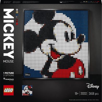 LEGO Art, Disney's Mickey Mouse, 31202