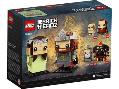LEGO BrickHeadz, Aragorn i Arwena, 40632