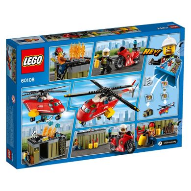 LEGO City, Helikopter strażacki, 60108