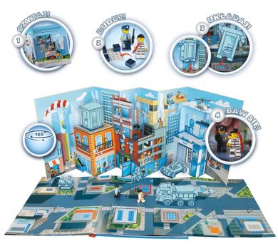 LEGO City. Łapać złodzieja! Czytaj, buduj, baw się