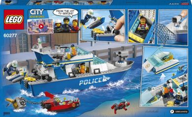LEGO City, Policyjna łódź patrolowa, 60277
