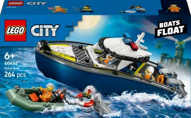 LEGO City, Pościg łodzią policyjną, 60456
