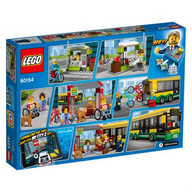 LEGO City, Przystanek autobusowy, 60154