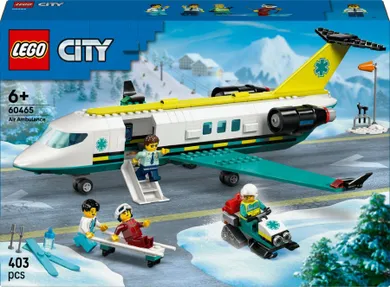 LEGO City, Samolot pogotowia ratunkowego, 60465