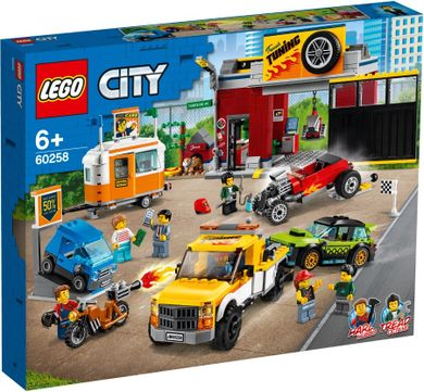 LEGO City, Warsztat tuningowy, 60258