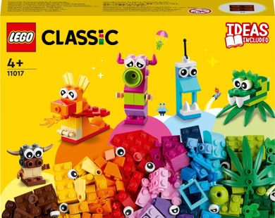 LEGO Classic, Kreatywne potwory, 11017