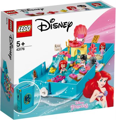 LEGO Disney Princess, Książka z przygodami Arielki, 43176