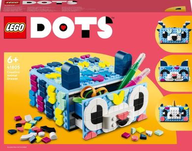 LEGO DOTS, Kreatywny zwierzak - szuflada, 41805