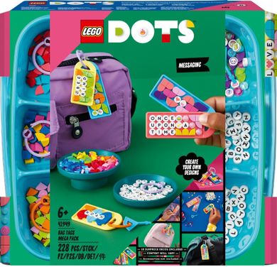 LEGO DOTS, Megazestaw zawieszek - wiadomości, 41949