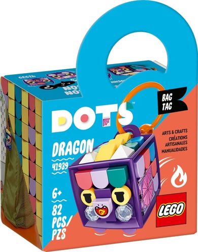 LEGO DOTS, Zawieszka ze smokiem, 41939