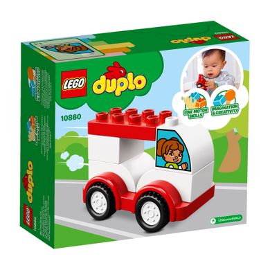 LEGO DUPLO, Moja pierwsza wyścigówka, 10860