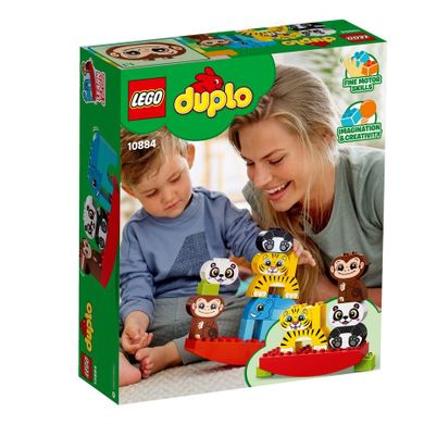 LEGO DUPLO, Moje pierwsze zwierzątka na równoważni, 10884