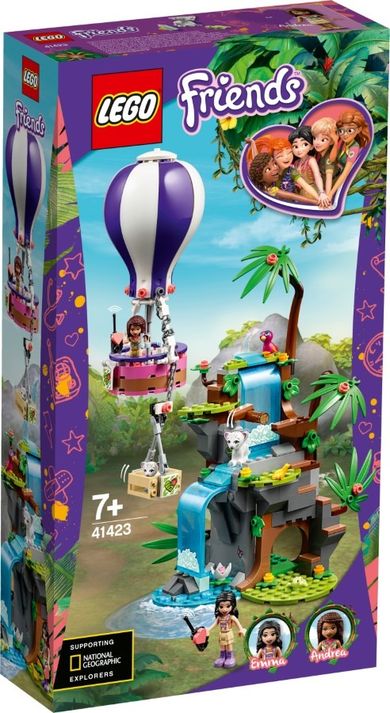 LEGO Friends, Balonem na ratunek tygrysowi, 41423