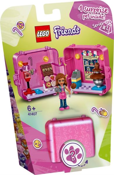 LEGO Friends, Kostka Olivii do zabawy w sklep, 41407