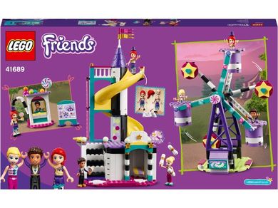 LEGO Friends, Magiczny diabelski młyn i zjeżdżalnia, 41689