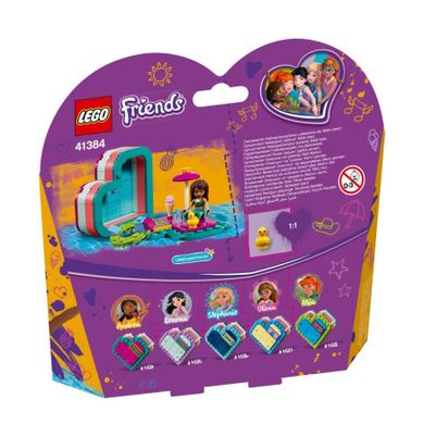 LEGO Friends, Pudełko przyjaźni Andrei, 41384