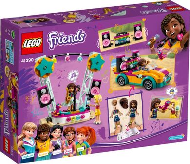 LEGO Friends, Samochód i scena Andrei, 41390