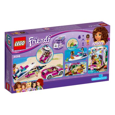 LEGO Friends, Transporter motorówek Andrei, 41316
