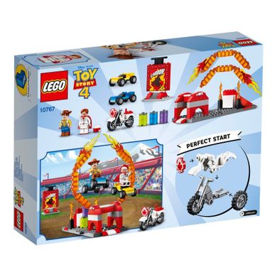 LEGO Juniors, Toy Story 4, Pokaz kaskaderski Diuka Kabum, 10767