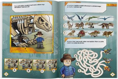 LEGO Jurassic World. Misje Alana Granta