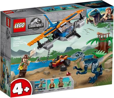LEGO Jurassic World, Welociraptor: Na ratunek dwupłatowcem, 75942