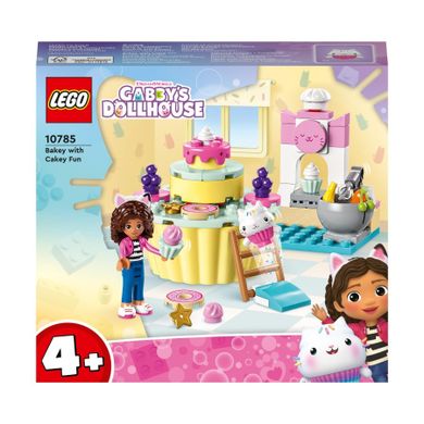 LEGO, Koci Domek Gabi, Pieczenie tortu z Łakotkiem, 10785