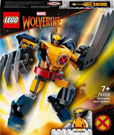 LEGO Marvel, Mechaniczna zbroja Wolverine’a, 76202