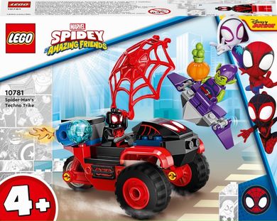 LEGO Marvel, Miles Morales: Technotrójkołowiec Spider-Mana, 10781
