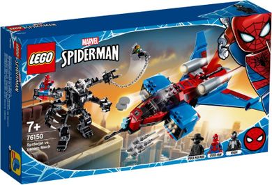 LEGO Marvel Super Heroes, Pajęczy odrzutowiec kontra mech Venoma, 76150