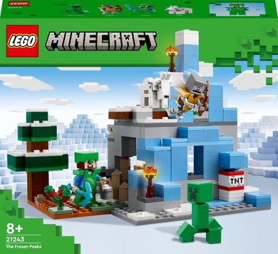 LEGO Minecraft, Ośnieżone szczyty, 21243